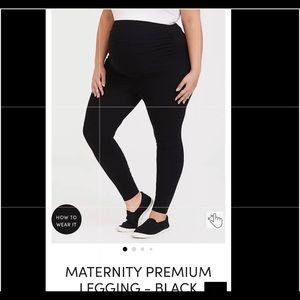NWT Torrid maternity premium leggings (size 1X)